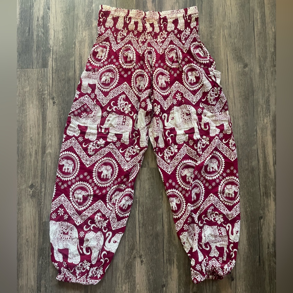 The Elephant Pants in Imperial Red •Large•
